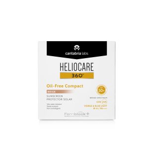HELIOCARE 360º SPF 50+ OIL-FREE COMPACT PROTECTOR SOLAR COLOR BEIGE 10 G