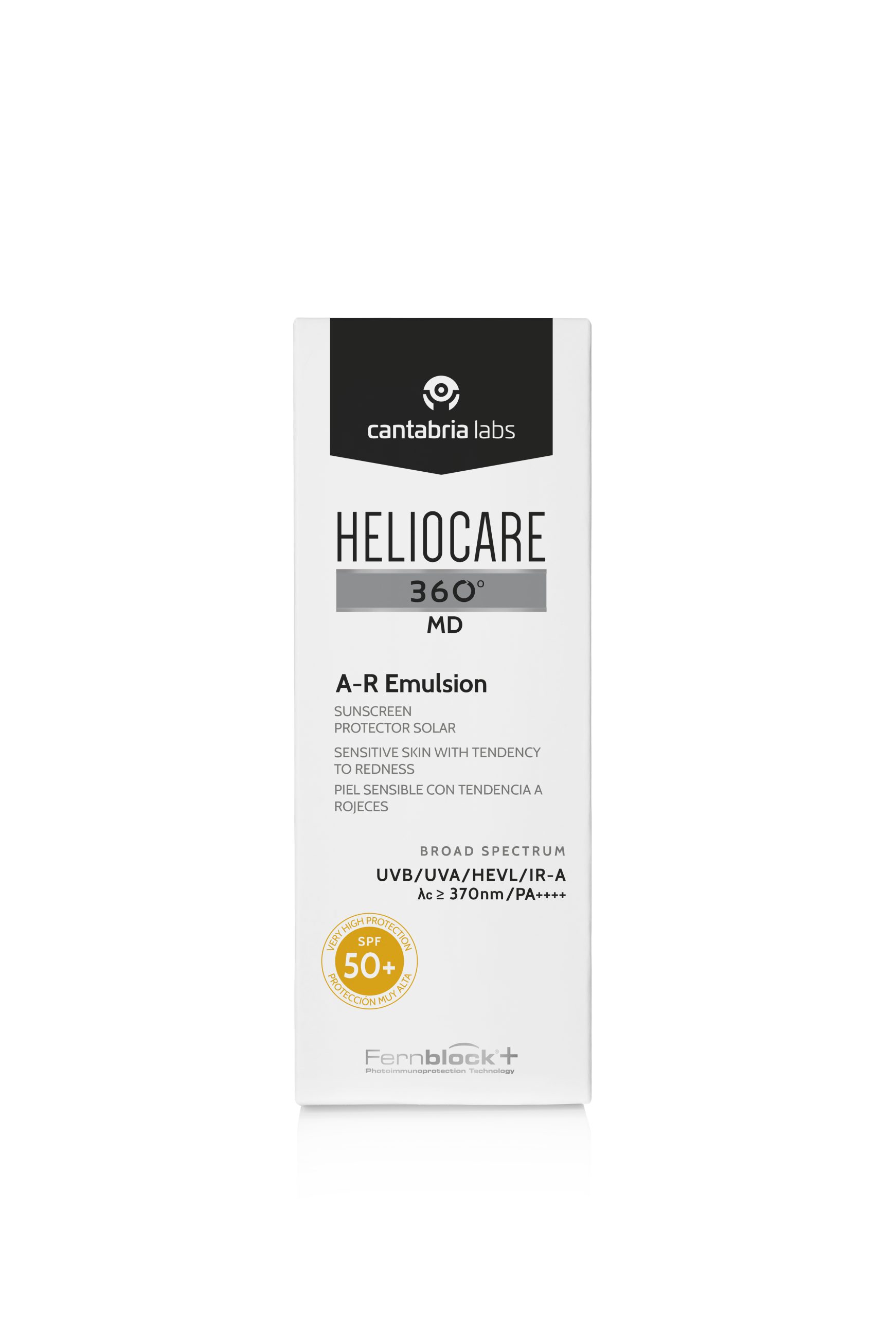 HELIOCARE 360º AR EMULSION PIELES SENSIBLES CON TENDENCIA A ROSACEA 50SPF50+ 50 ML
