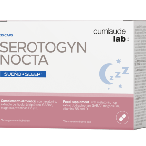CUMLAUDE SEROTOGYN NOCTA 30 CAPSULAS
