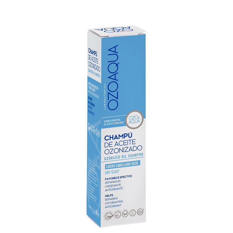 OZOAQUA CHAMPU DE ACEITE OZONIZADO CUERO CABELLUDO SECO 250 ML