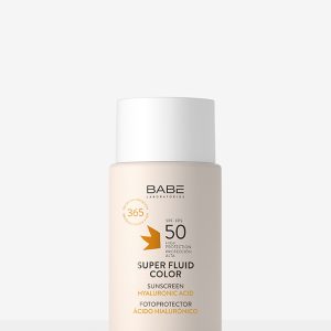 BABE FOTOPROTECTOR SUPER FLUIDO COLOR SPF50+ 50ML
