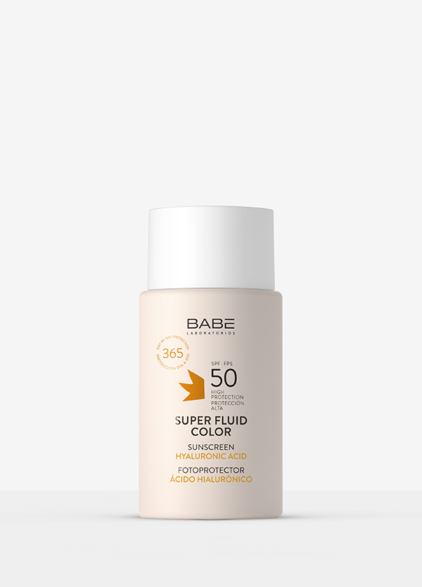 BABE FOTOPROTECTOR SUPER FLUIDO COLOR SPF50+ 50ML