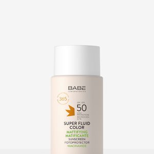 BABE FOTOPROTECTOR SUPER FLUIDO COLOR MATIFICANTE SPF50+ 50 ML