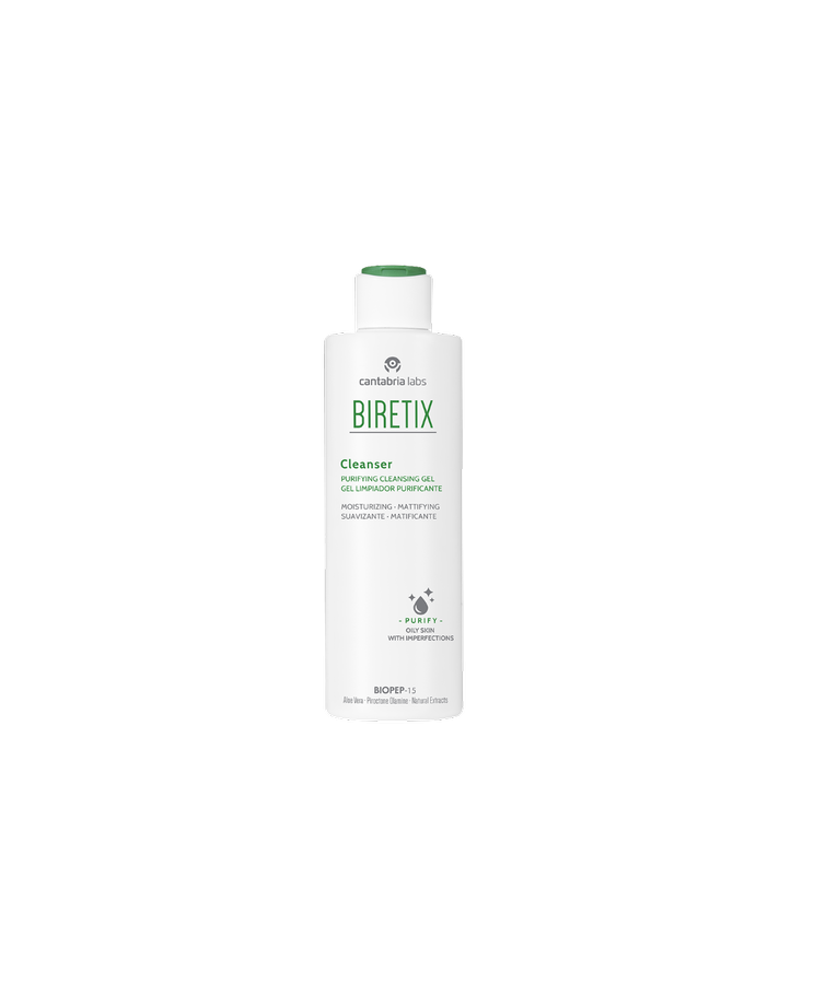 BIRETIX CLEANSER GEL LIMPIADOR PURIFICANTE 1 ENVASE 200 ML