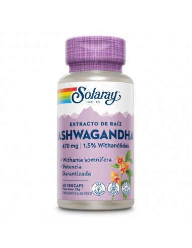 ASHWANDHA 60 CAPSVEG SOLARAY