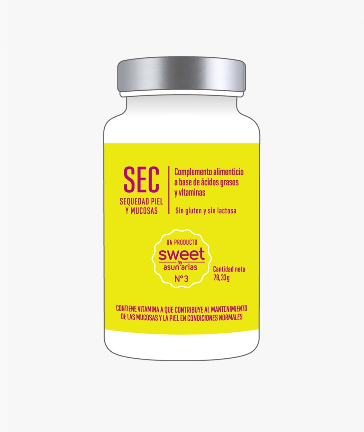 SWEET SEC SEQUEDAD PIEL Y MUCOSAS 60 PERLAS